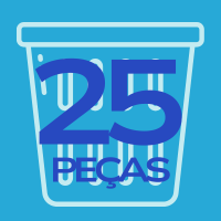 25 peças